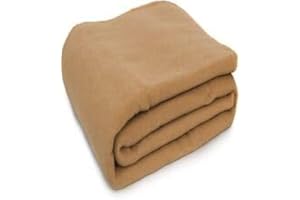 Corredocasa Coperta Ignifuga Antincendio Protezione 400gr No Fire - Telo Antifiamma - Dimensioni Varie Colore Cammello Tinta Unita per Casa Manifattura Italiana (Singolo)