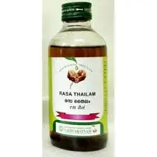 VAIDYARATNAM RASA THAILAM 200ML BY DWAKAN
