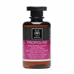 Apivita Propoline Women's Tonic Shampoo for Thinning Hair with Laurel & Lupin,250ml