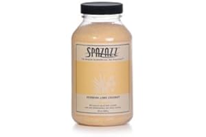 Spazazz Escape 22oz Verbena Lime Coconut spa, hot tub and bath crystals