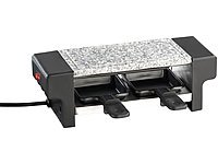 Rosenstein & Söhne Raclette für 2 mit Grillaufsatz & heißem Stein, 350 Watt - 7