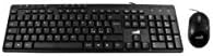 Kit Multimedia Keyboard + Optical Mouse USB Black Mach