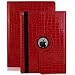 Produktbild iPad Pro 9,7 Schutzhülle, Dream Flügel 360 Grad drehbar Folio Ständer Slim Bildschirm Schutz Smart Schutzhülle für Apple iPad Pro 24,6 cm Tablet iPad Pro 12.9 2017 rot