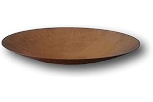 terracotta-toepfe-de Schale ca. 40 cm aus Metall - Edelrost Rost Eisen Deko Garten Feuerschale - ca. 0,8 mm