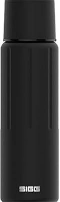 Sigg Gourde Isotherme Gemstone Obsidian Unisex-Adult, Noir, 0.75