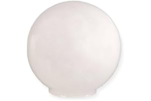 GENÉRICO Tulipa de cristal bola opal de 11cm boca de 5cm