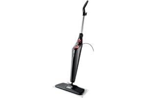 Vileda Steam Plus XXL Edition Rectangulaire avec Power Pad, balai vapeur, performance de nettoyage hygiénique sans utilisation de produits chimiques, pour tous les sols durs et les moquettes