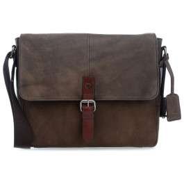 Leonhard Heyden Hudson M 11'' Laptop Messenger braun