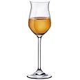 Bormioli Rocco Wine Glasses 215 ML, Set of 6 | Premium Long Stem Red/White Wine Glasses