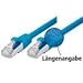 Produktbild Tecline SF/UTP Cat5e, 1 m 1 m CAT5E SF/UTP (S-FTP) blau Netzwerk-Kabel – Kabel Netzwerk-(1 m, 1 m, Cat5e, SF/UTP (S-FTP), RJ-45, RJ-45, blau)