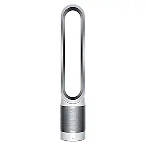 Dyson Pure Cool Link Air Purifier, HEPA + Activated Carbon Filter, Wi-Fi Enabled, TP03 (White/Silver), Large