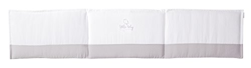 Preisvergleich Produktbild Petit Praia Piu Piu Bettumrandung Weiß / Grau 70 x 140 cm