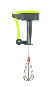 NEO Power Free Manual Hand Blender & Beater for Kitchen use with Heavy Duty Gear System, Multi-Purpose Hand Blender (Green)