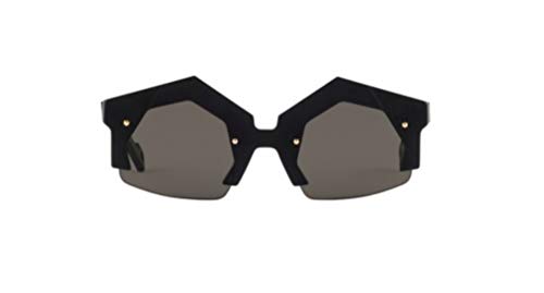 Pawaka Gafas de sol unisex Fashion Spazio76 modelo DUA color negro mate