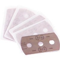 Lot de 10 lames de rechange pour grattoir pour plaques de cuisson CLM1013