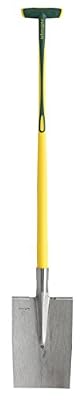 Leborgne 300287 Louchet senlis poli 28 cm avec manche/béquille Novagrip