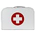 Produktbild Doktorkoffer, 30 cm, weiss mit Kreuz