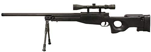 Well Airsoft Sniper L96 w/Lunette & Bipied MB-01D 0.5 Joule