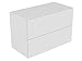 Produktbild Keuco Sideboard Edition 11 31325, 2 Front -Auszüge, trüffel/Glas trüffel, 31325140000