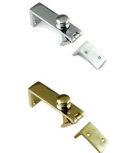 Chrome Counter Flap Catch - 83mm - Pub Bar Lift Hatch Shop Trade Counter Flap