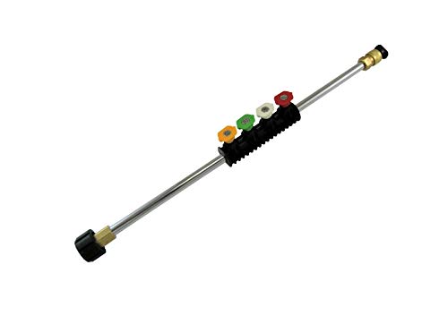 pwpuk M22F Karcher HDS & HD Soporte de extensión Compatible con boquillas de liberación rápida.