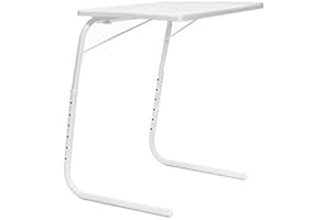 ‎SHUNFAJI Tragbarer Klapptisch, 6 Dateien Höhenverstellbar Betttisch Laptop Snack TV Reise Bett Tablett Mobiler Schreibtisch zum Schreiben Essen