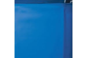 San Marco Liner bleu pour piscine en acier rond 300 x 120 cm