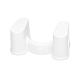 Tabouret de toilette physiologique, pour enfants adultes unisexe Salle de bain Salle de bain Siège multifonction Tabouret de marche antidérapant Aligne le côlon Soulage la constipation, l'enflure (Couleur: Haute 17,5 cm)