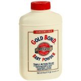 Gold Bond Cornstarch Plus Baby Powder 4 oz. (Pack of 3)