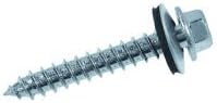 6.3mm x 45mm Gash Point Self Drilling Screws with 16mm Washer Box of 100