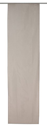 Home Fashion 86392-160 Schiebevorhang Uni/Dekostoff 225 x 60 cm