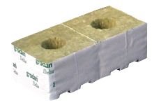 Grodan100mm (4") Cube With 27/35 Small Hole (50 Cube Pack)