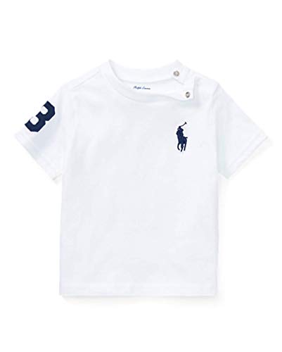 Price comparison product image Ralph Lauren Baby Boy T Shirts Authentic (9m) White