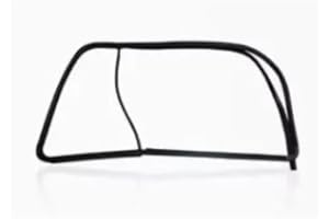 FEILIDAPARTS Guarnizione in vetro compatibile con Golf Jetta Mk2 1984-1992 (finestra posteriore destra)