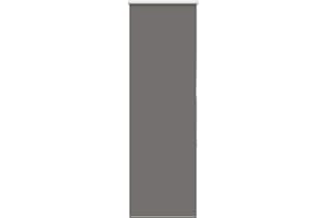 vidaXL Estor Enrollable Opaco Gris 50x175 cm Tela Ancho 45,7 cm