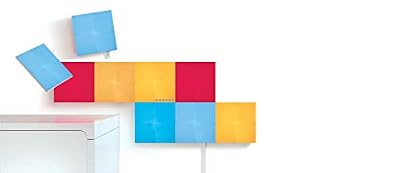NANOLEAF NL29-0010SW-17PK Ca, 17 W, Multi-Couleurs, Carré de 15cm de côté