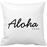 Honu Seal Aloha Throw Pillow Case 18" * 18"