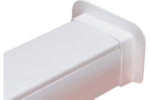 MC DISTRIBUTION Demi rosette de support Goulotte Super Optimal - blanc 9003 - Climatisation