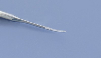 Profi Eckenfeile Gerade Gebogen aus rostfreiem Edelstahl Doppelinstrument 2-Seitig - 2