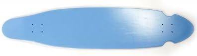 MySkateBrand kicktail longboard deck Skyblue 43.0 x 9.0 inches