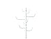 Coat Racks And Hat Stand Tree Cloth Hanger Powder Steel Tube for Clothing Cloth Hanging Shipping From UK