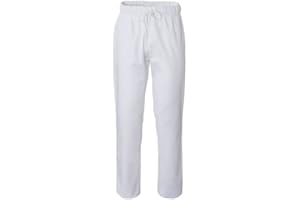 GIBLOR'S - Pantalone Plutone Uomo per Chef, Cuoco, Cucina, in Cotone Elasticizzato, Tasche alla francese, disponibile in diversi colori