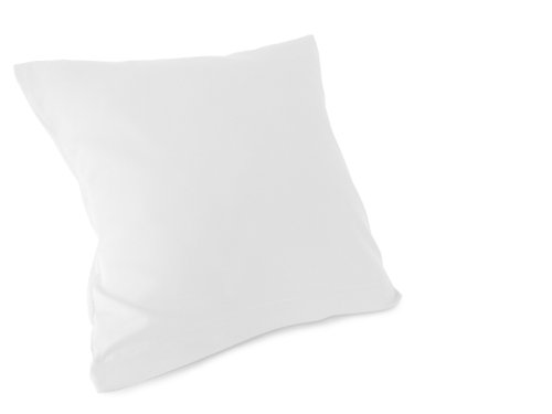 Doppelpack zum Sparpreis – Baumwoll-Kissenbezüge – moderne Wohndekoration in schlichtem Design – 8 modernen Uni-Farben und 3 Größen, 40 x 40 cm, weiß - 8