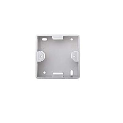 Digitus Boîte Aufputzrahmen für Keystone Leerdosen 80x80mm, Blanc