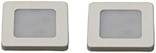Amico 4watt LED Magnet Striker Square Cabinet Surface Lights, Set of 2pcs (2 Year Warranty)