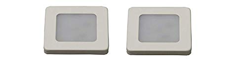Amico 4watt LED Magnet Striker Square Cabinet Surface Lights, Set of 2pcs (2 Year Warranty)