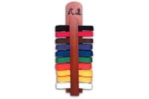 Playwell Martial Arts Budo Kanji 10 belt Display Stand