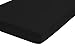 Produktbild biberna 0065600 Baumwoll-Satin Spannbetttücher, 100 x 200 cm, schwarz