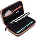 Price comparison product image Scootree Travel Protective Carrying Case Compatible for New Nintendo 3DS, New Nintendo 3DS XL, New Nintendo 2DS XL,Nintendo New 3DS XL -Super NES Edition(Not fit for Nintendo Switch )(Black&Orange)