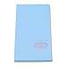 Produktbild LnLyin 120 Pockets Kartenhalter Ticket-Organizer Papiergeldsammlung Ticketalbum Collect Book Banknote Currency Storage Geldhalter, Sky Blue zweifarbig
